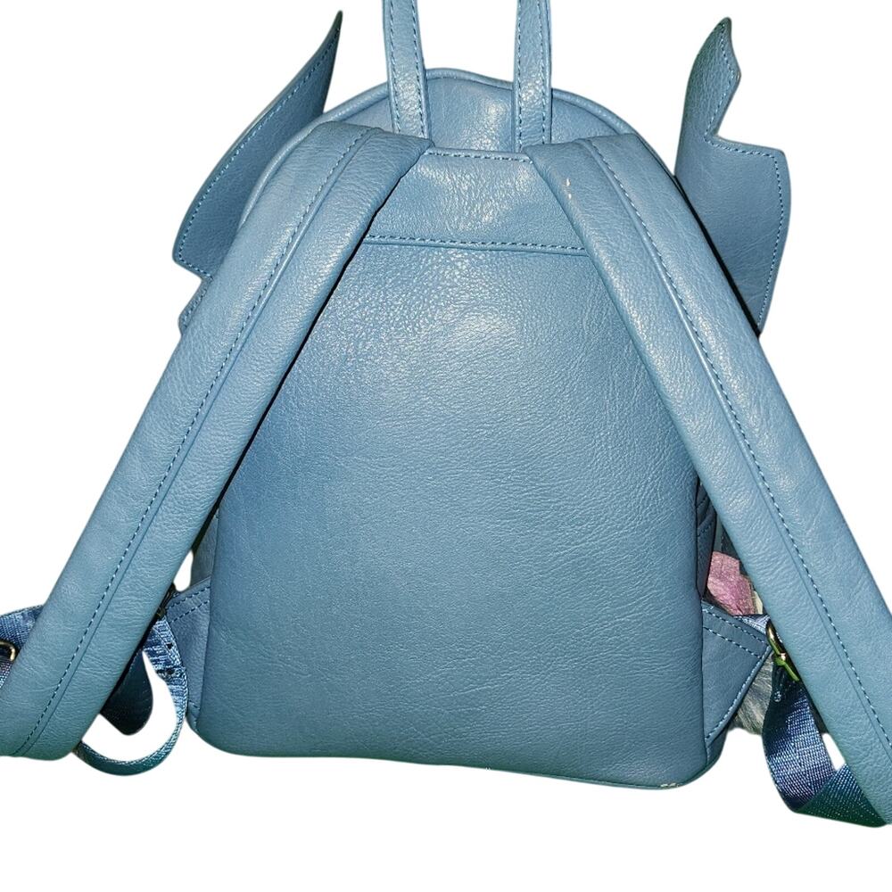 Loungefly Stitch Mini Backpack & Wallet Set – OG Heart Logo – NWOT Disney Parks - Picture 14 of 16